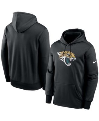 Men's Nike Black Carolina Panthers Primary Logo Performance Pullover Hoodie Size: Medium