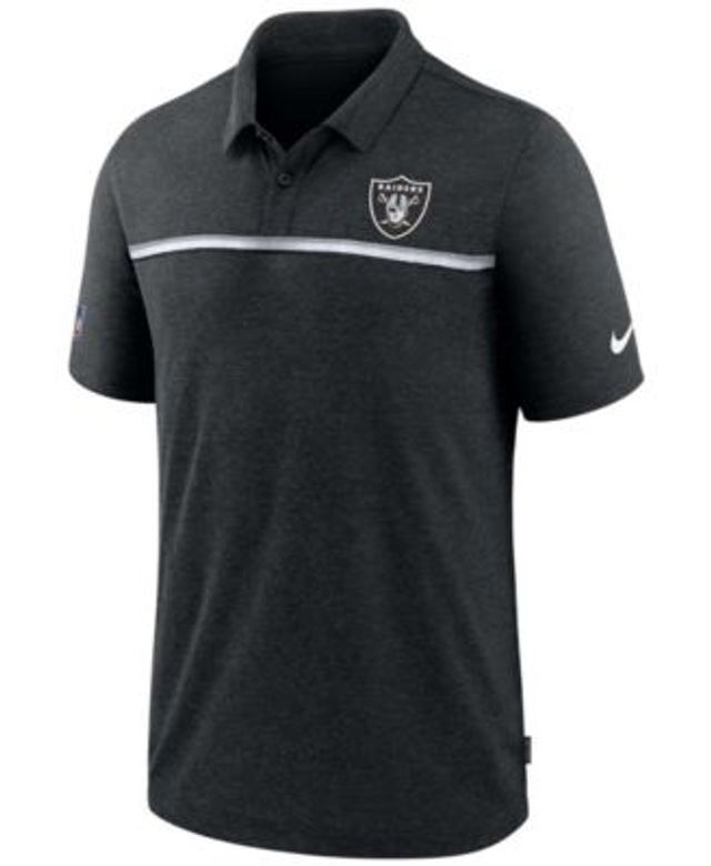 Men's Nike Black Las Vegas Raiders Sideline Victory Performance Polo Size: Small