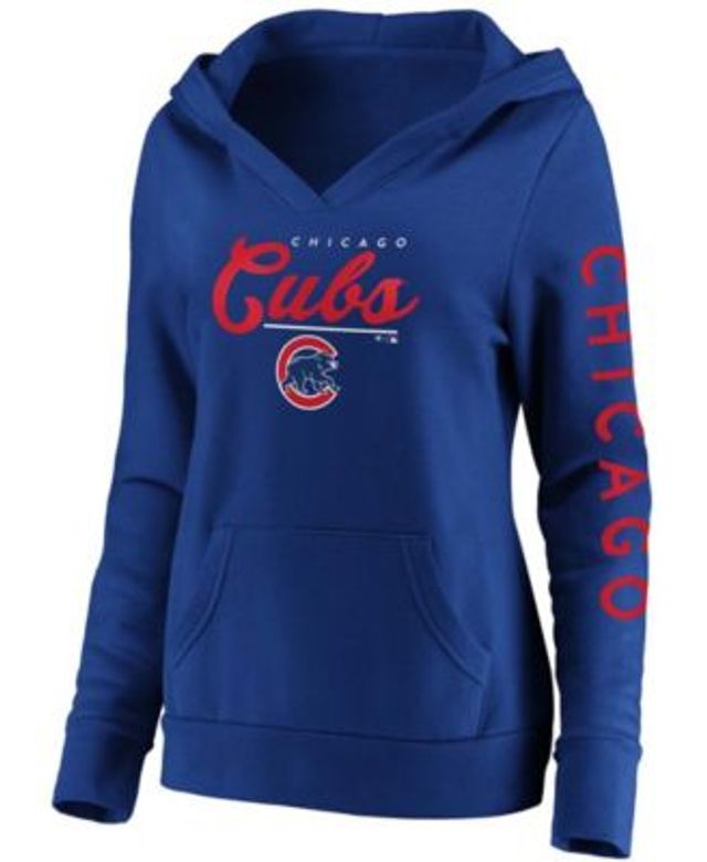 DKNY Women's Royal Chicago Cubs Lydia Pullover Hoodie - Macy's