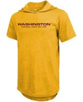 Fanatics Men's Chase Young Gold-Tone Washington Football Team Player Name  Number Tri-Blend Hoodie T-shirt