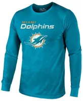 Nike Men's Gray Miami Dolphins Sideline Lockup Performance Long Sleeve  T-shirt - Macy's