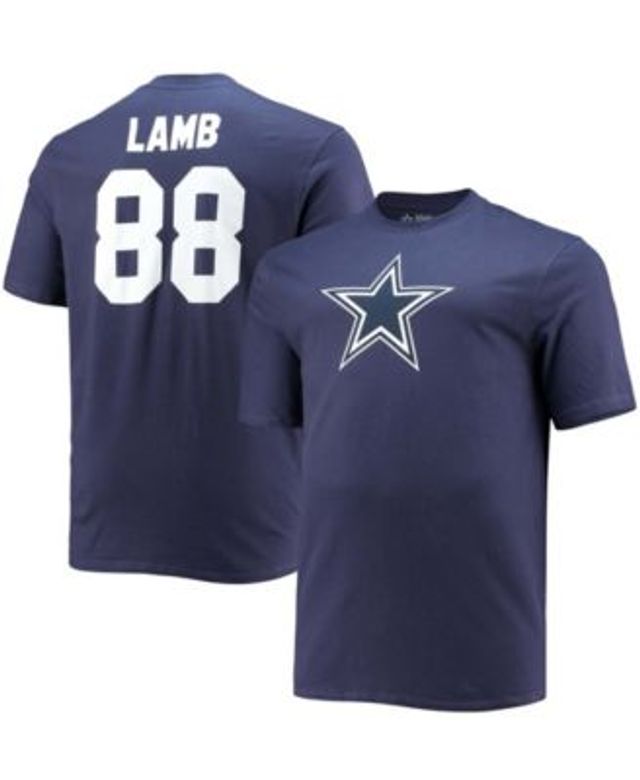 Men's Fanatics Branded Micah Parsons Navy Dallas Cowboys Big & Tall Player Name & Number T-Shirt