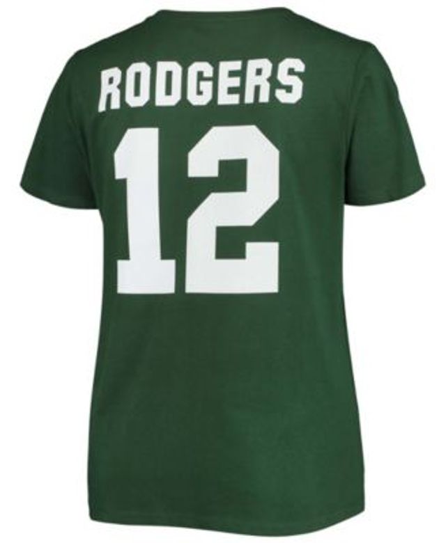 Nike Men's Aaron Rodgers White New York Jets Player Name and Number T-shirt  - Macy's