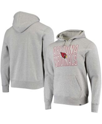 47 Men's Arizona Cardinals Headline Grey Pullover Hoodie