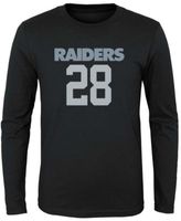 Josh Jacobs Las Vegas Raiders Nike Name & Number T-Shirt - Gray