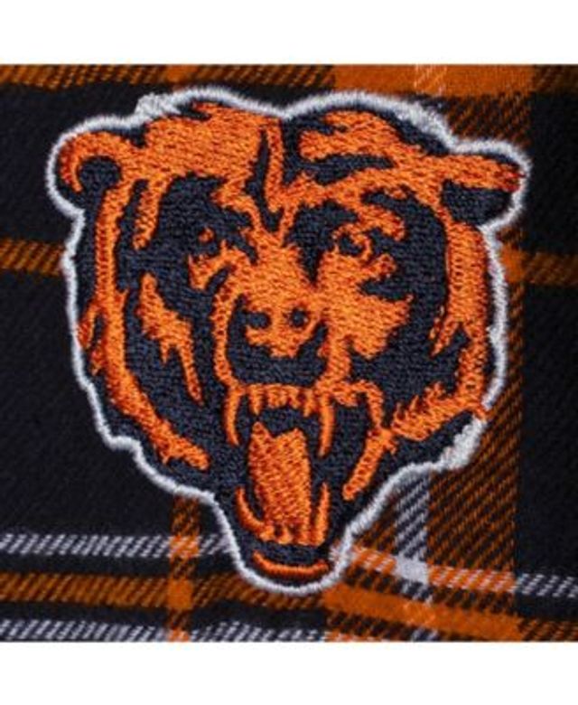 : Chicago Bears Wordmark Basic Flannel Shirt - Short