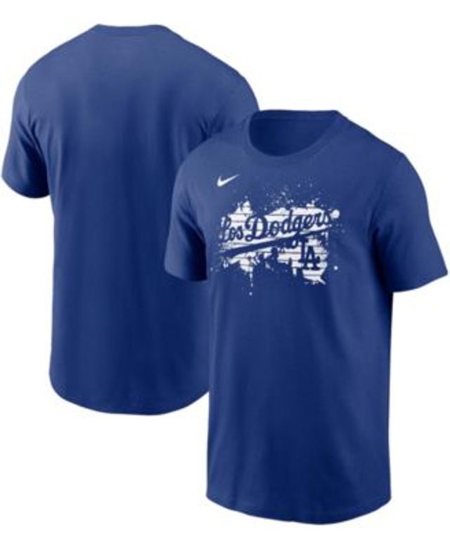 LA Dodgers Nike Wordmark T- Shirt - Rush Blue - Youth