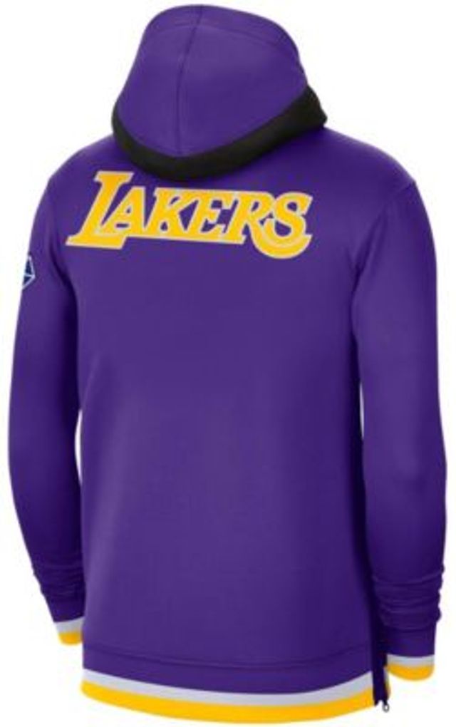 Men's Nike Gray/White Los Angeles Lakers 2022/23 City Edition Showtime Thermaflex Full-Zip Jacket Size: Extra Small