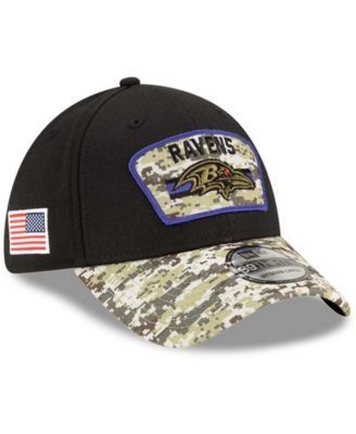 Youth New Era Black/Camo Atlanta Falcons 2021 Salute To Service