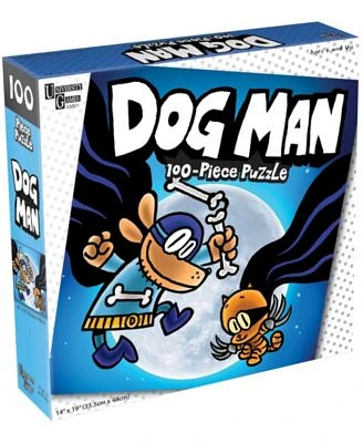 Dog Man and Cat Kid Jigsaw Puzzle - 100 Piece