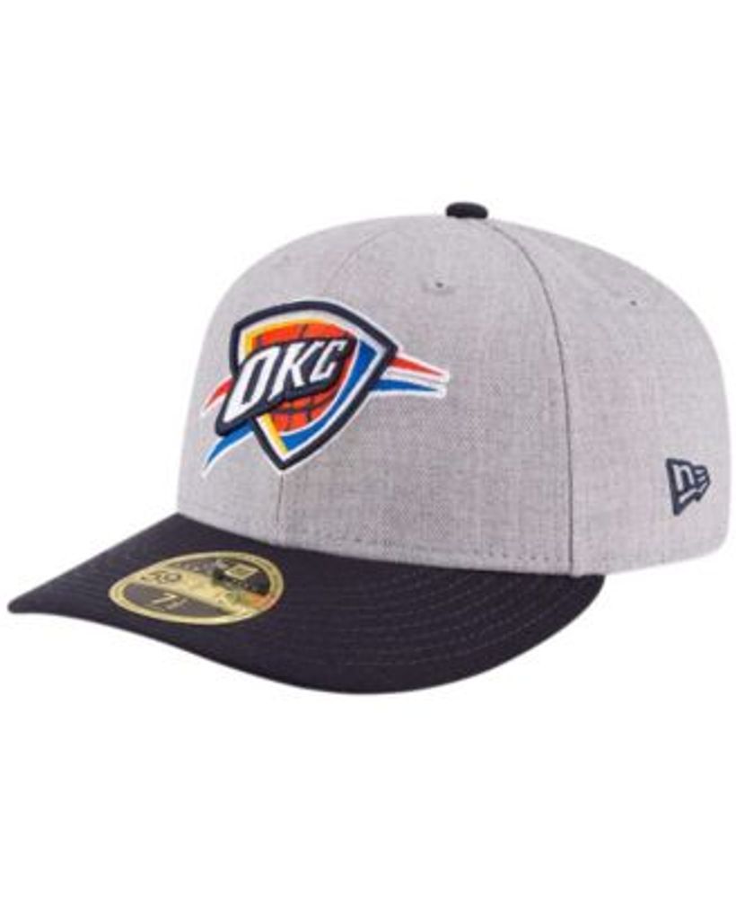 New Era Men's 2022-23 City Edition Oklahoma City Thunder 59FIFTY Fitted Hat, Size 7 5/8, Blue
