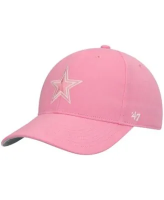 Men's '47 Pink Dallas Cowboys Clean Up Adjustable Hat