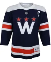 Washington Capitals Alexander Ovechkin Premier White Assistant Captain  Jersey