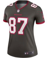 Men's Nike Rob Gronkowski Pewter Tampa Bay Buccaneers Alternate