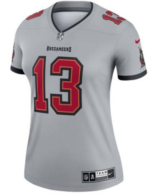 Youth Tampa Bay Buccaneers Tom Brady Nike Gray Inverted Team Game Jersey