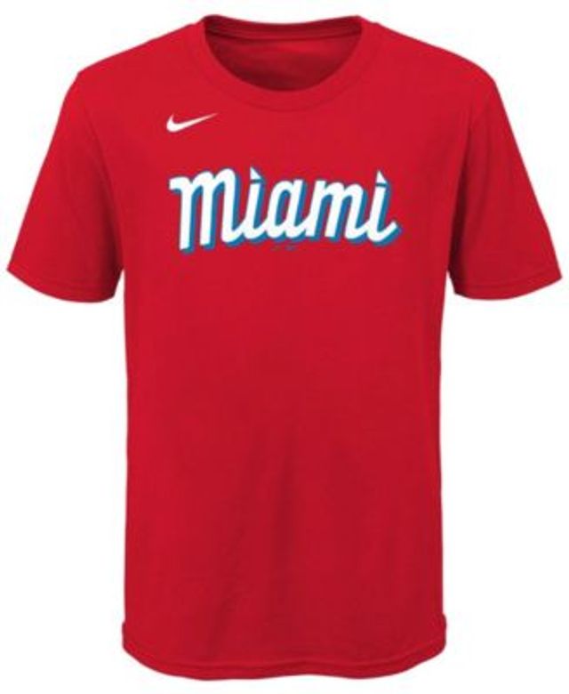 Nike Men's Miami Marlins Legend Wordmark T-Shirt - Macy's