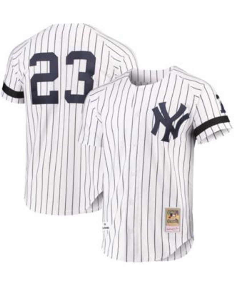 Youth Mitchell & Ness Don Mattingly Navy New York Yankees Cooperstown  Collection Mesh Batting Practice Jersey