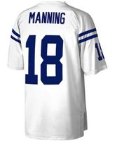 Mitchell & Ness Peyton Manning Navy/orange Denver Broncos 2015 Split Legacy  Replica Jersey