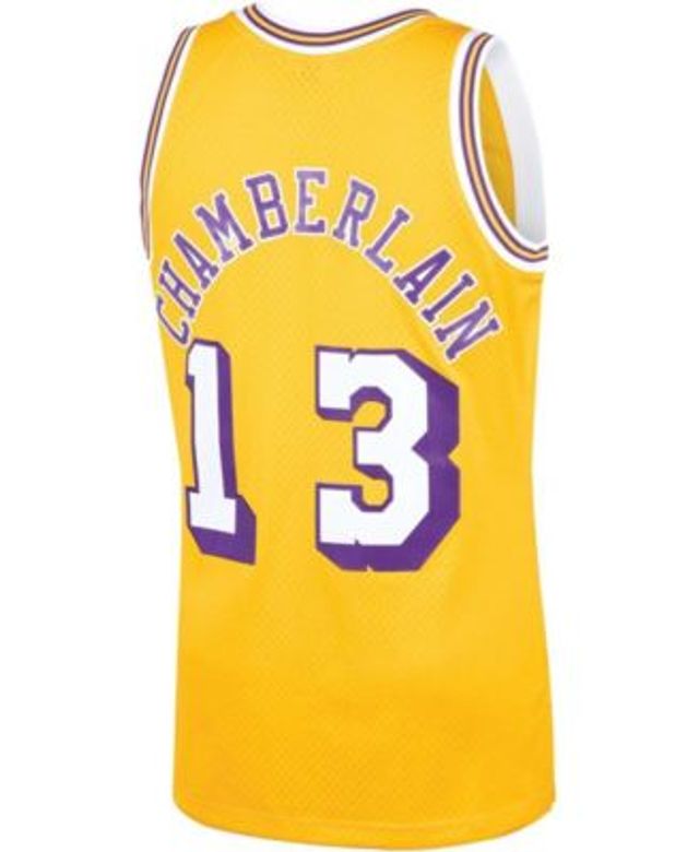 Mitchell & Ness 75th Anniversary Lenticular Swingman Wilt Chamberlain San Francisco Warriors 1962-63 Jersey