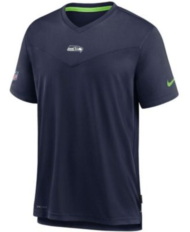 Nike Gray Seattle Seahawks Sideline Team Performance Pullover Sweatshirt