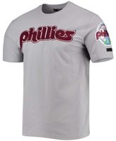 Philadelphia Phillies Nike Marled Wordmark T-Shirt - Heathered Gray