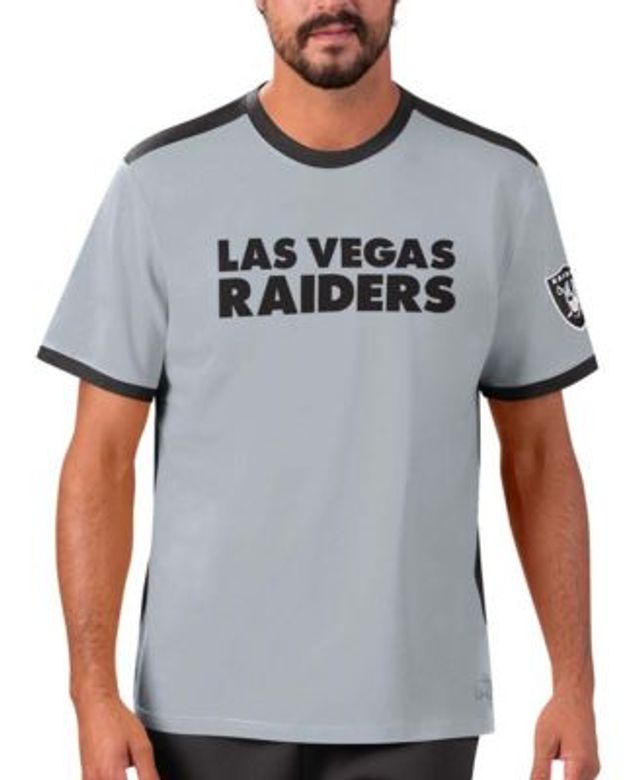 Las Vegas Raiders Fanatics Branded Square Off Long Sleeve T-Shirt -  Black/Silver