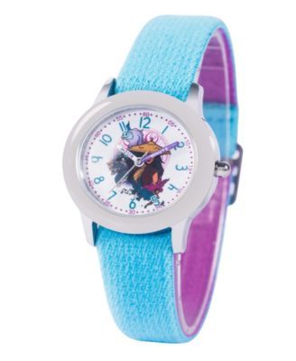 Girl's Disney Raya and the Last Dragon Blue Nylon Strap Watch, 32mm