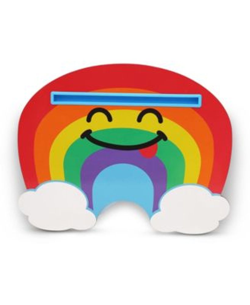 Delux Plush Padding Rainbow Lap Desk