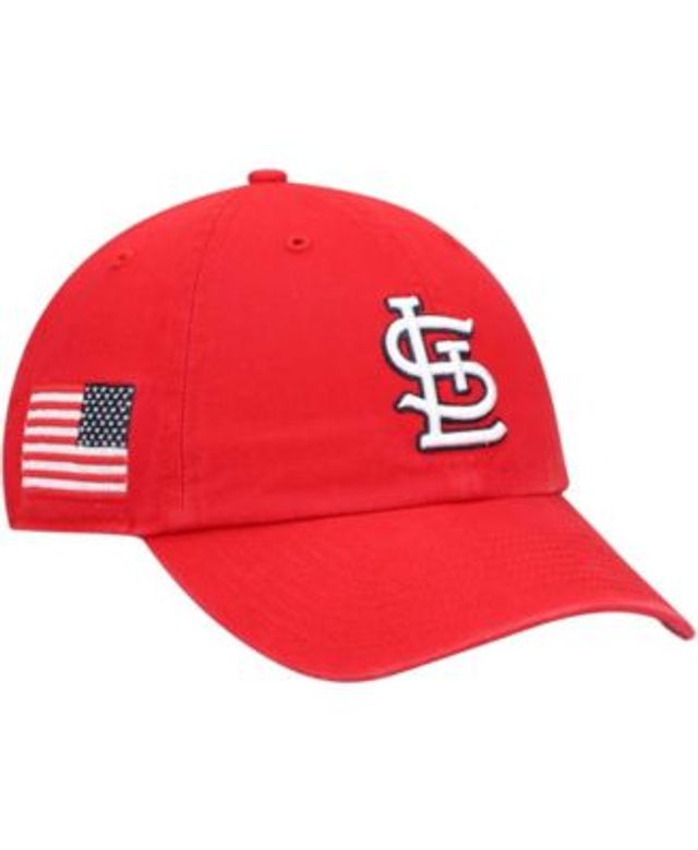 47 ' Red St. Louis Cardinals Oxford Tech Clean Up Adjustable Hat