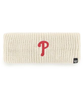 Women's Cream Philadelphia Phillies Logo Meeko Knit Headband
