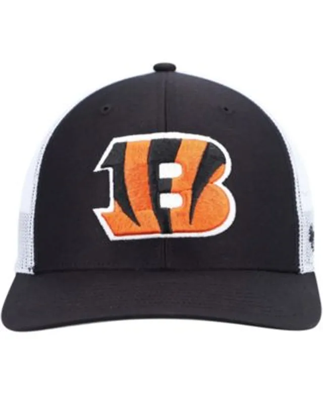 New Era Men's Black Cincinnati Bengals Quad II 9FIFTY Trucker