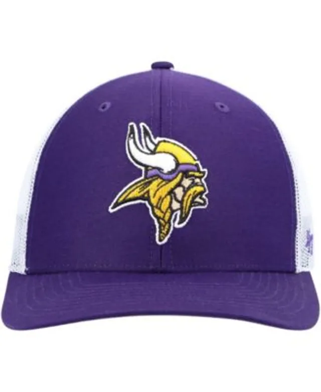 Men's Minnesota Vikings New Era x Alpha Industries Black A-Frame 9FORTY  Trucker Snapback Hat