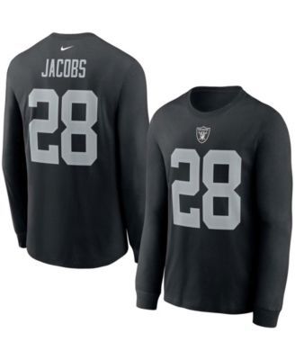 Men's Fanatics Branded Josh Jacobs Black Las Vegas Raiders Player Jersey 