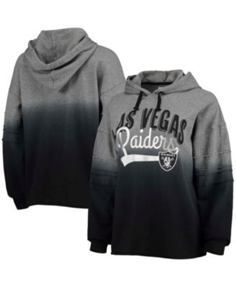 Las Vegas Raiders Pro Standard Women's Neon Fleece Pullover Hoodie