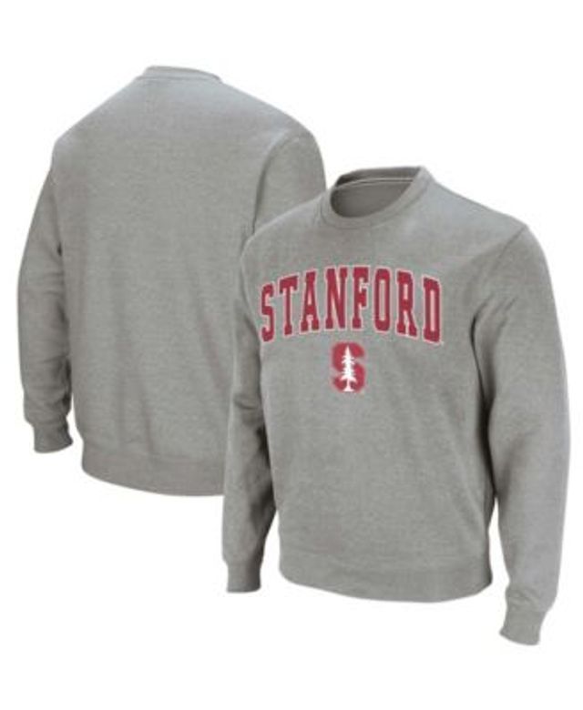 Colosseum Men's Stanford Cardinal Grey Hoodie