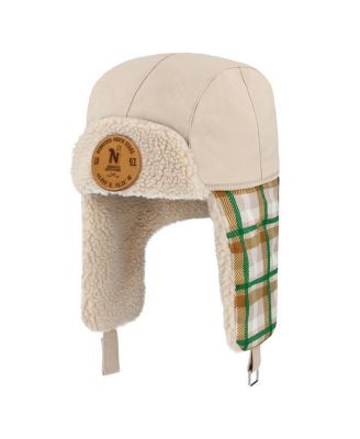 Men's Natural Minnesota North Stars Outdoor Play Plaid Trapper Hat