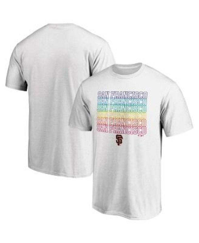 San Francisco Giants Majestic Have Pride Logo T-Shirt - Black