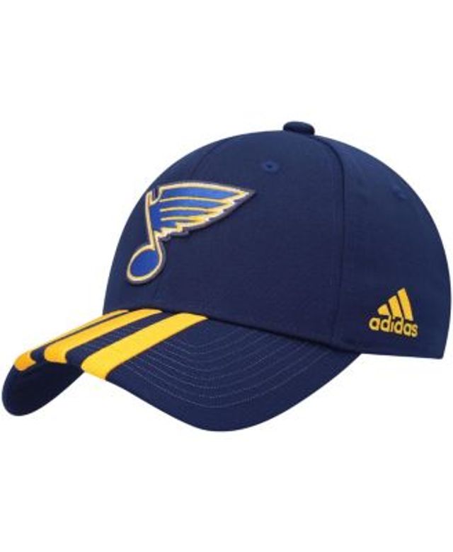 Men's adidas Gold St. Louis Blues Performance Locker Room Coach Flex Hat