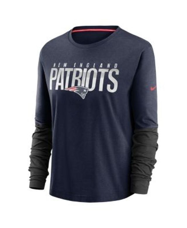 Women's Navy New England Patriots Standout T-Shirt