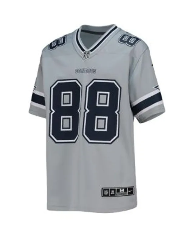 Nike Big Boys Ezekiel Elliott Silver Dallas Cowboys Inverted Team Game  Jersey