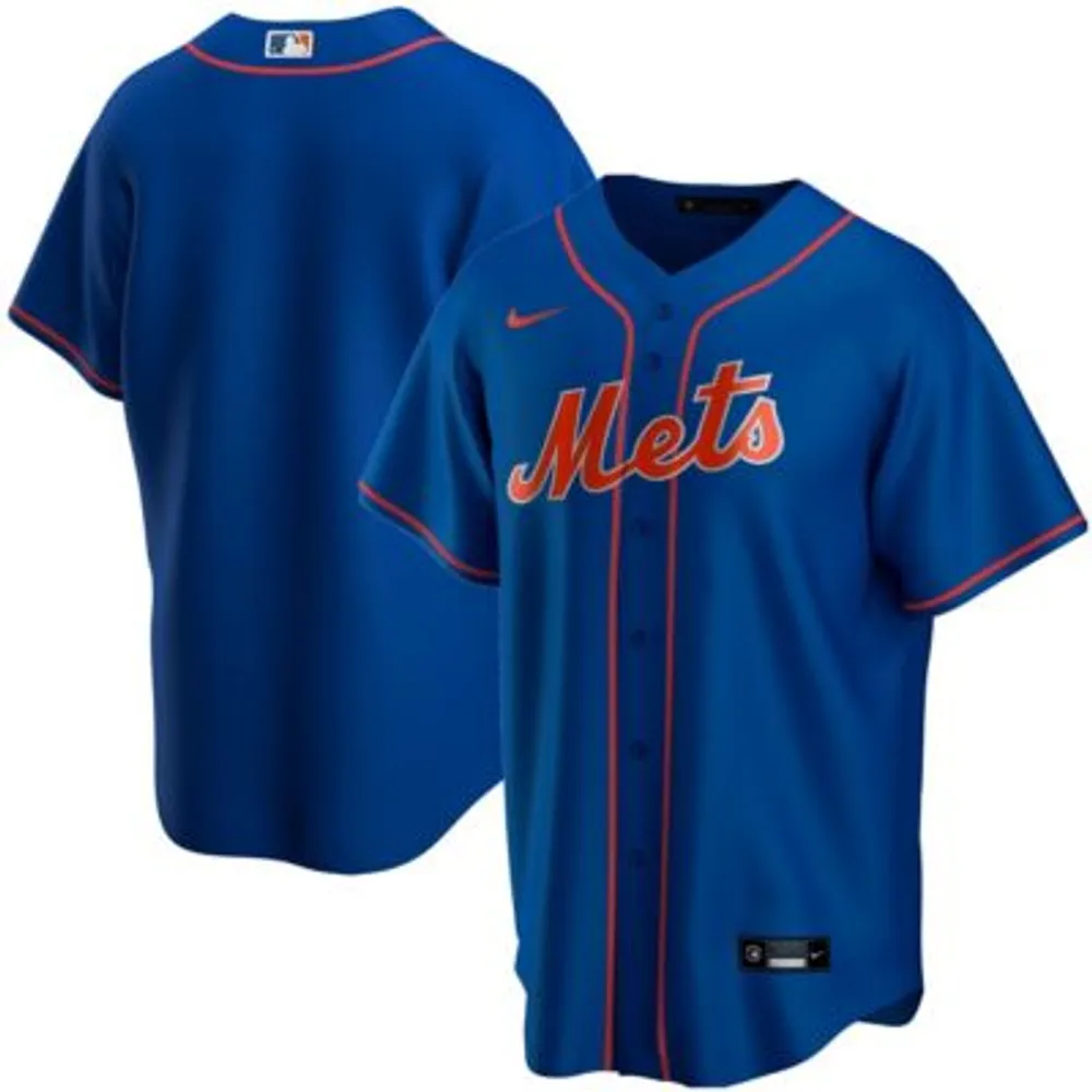 Nike Men's New York Mets White Home Blank Replica Jersey