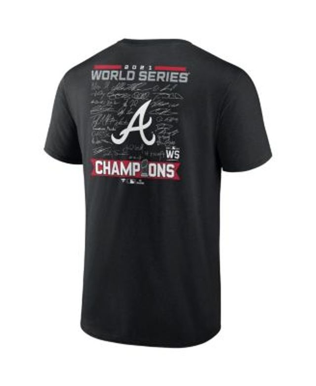 Fanatics Branded Toddler Fanatics Branded Heathered Gray Atlanta Braves  2021 World Series Champions - Locker Room T-Shirt