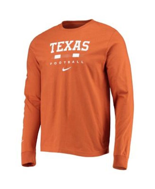 Nike Texas Longhorns Orange Team Logo Legend Performance T-Shirt