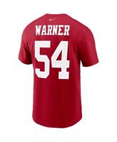 Women's Nike Fred Warner Scarlet San Francisco 49ers Player Jersey