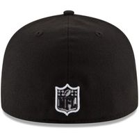 Philadelphia Eagles New Era B-Dub 59FIFTY Fitted Hat - Black