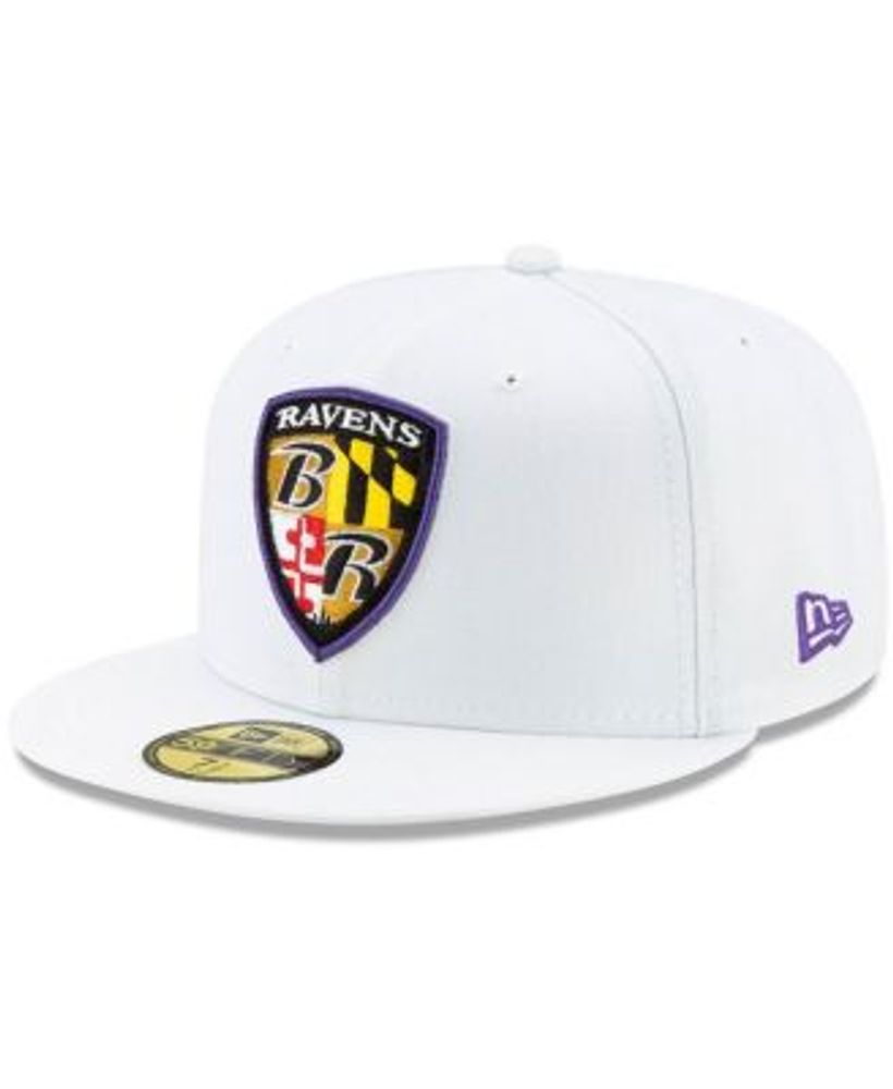 New Era Baltimore Ravens Crucial Catch 59FIFTY FITTED Cap - Macy's