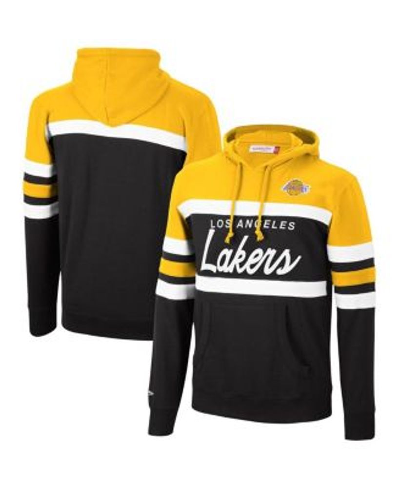 Mitchell & Ness Black/Heathered Gray Pittsburgh Steelers Head Coach Pullover Hoodie