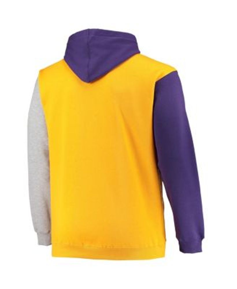 Minnesota Vikings Fanatics Branded Scoreboard Pullover Hoodie - Purple