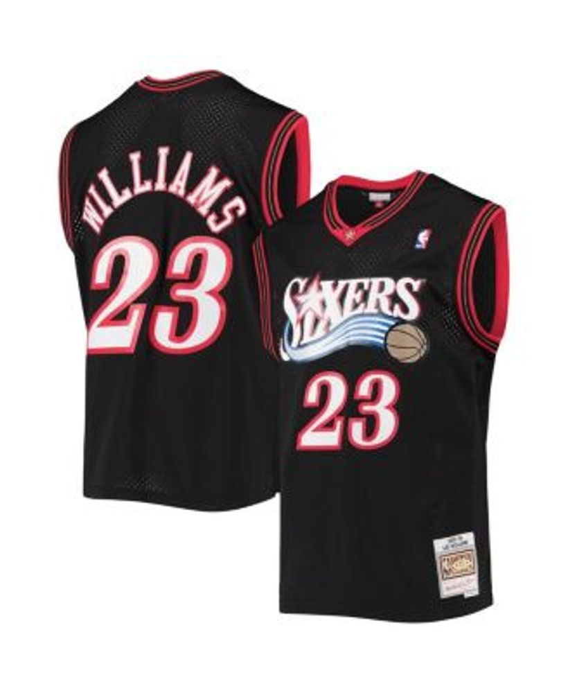 Men's Mitchell & Ness Lou Williams Black Philadelphia 76ers 2005