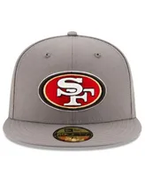 Men's New Era Black San Francisco 49ers Color Dim 59FIFTY Fitted